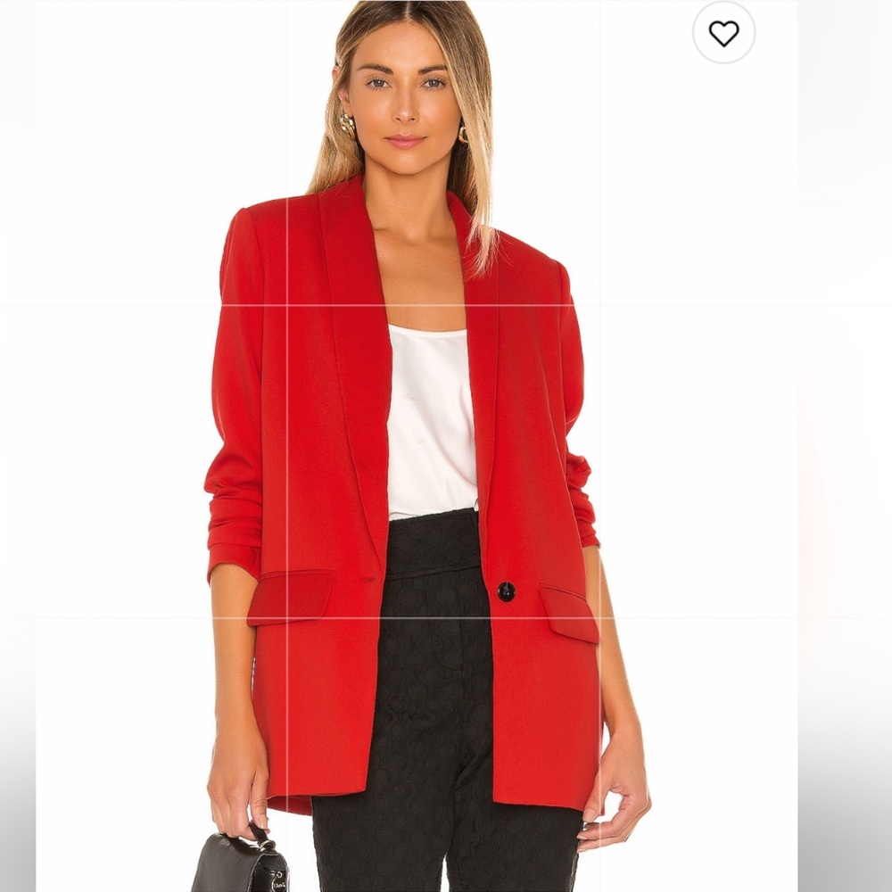 REVOLVE Red Blazer Jacket